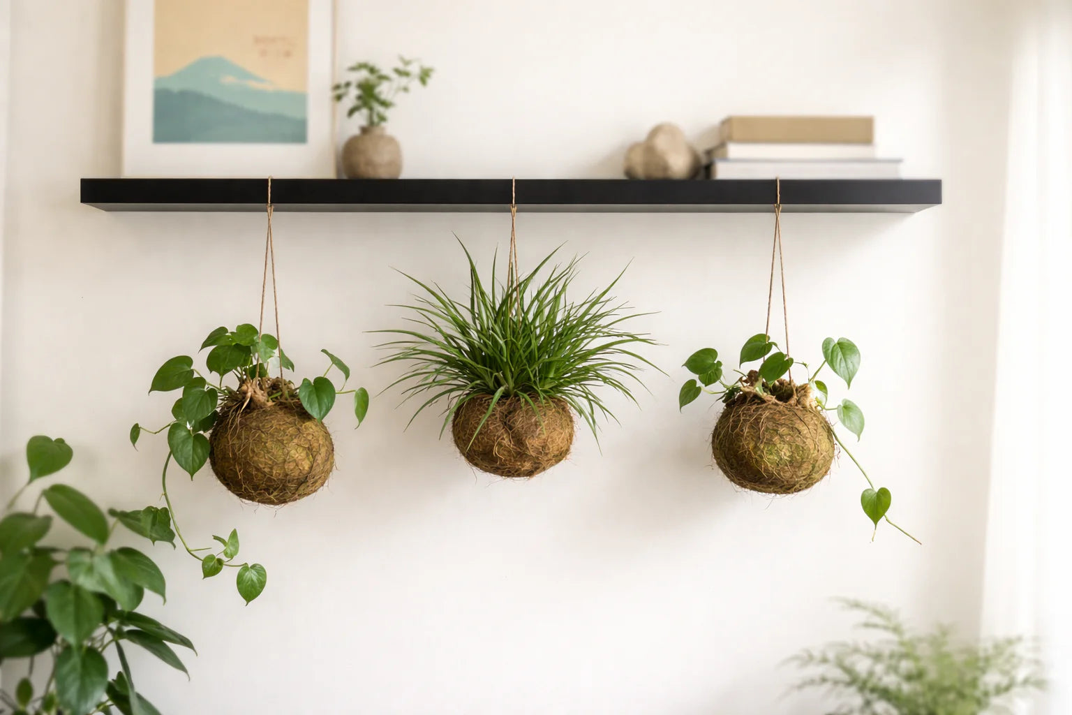 Kokedama — living sculpture