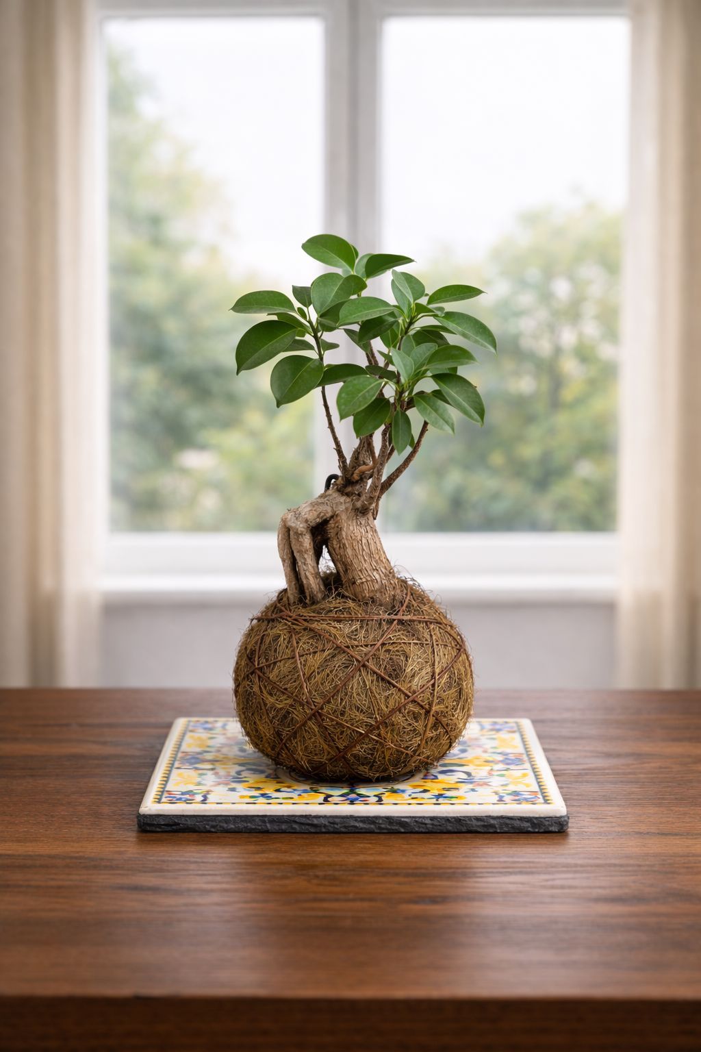 Kokedama Peperomia